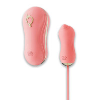 Вакуумний стимулятор Zalo UNICORN Pink