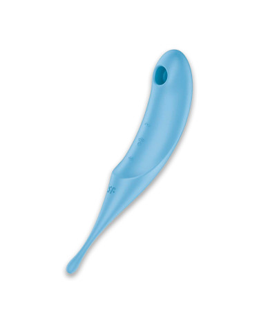 Вакуумний стимулятор Satisfyer Twirling Pro Blue