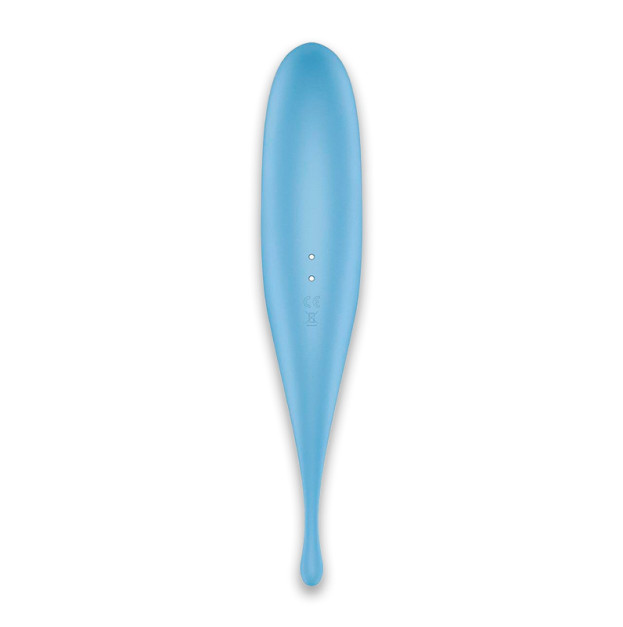 Вакуумний стимулятор Satisfyer Twirling Pro Blue