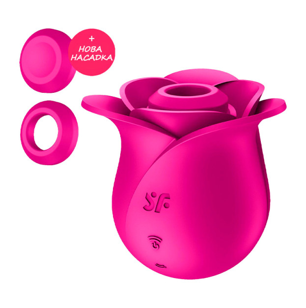 Вакуумний стимулятор у формі троянди Satisfyer Pro 2 Modern Blossom
