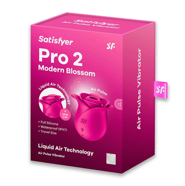Вакуумний стимулятор у формі троянди Satisfyer Pro 2 Modern Blossom