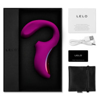 Вакуумний стимулятор клітора та точки G LELO Enigma Deep Rose