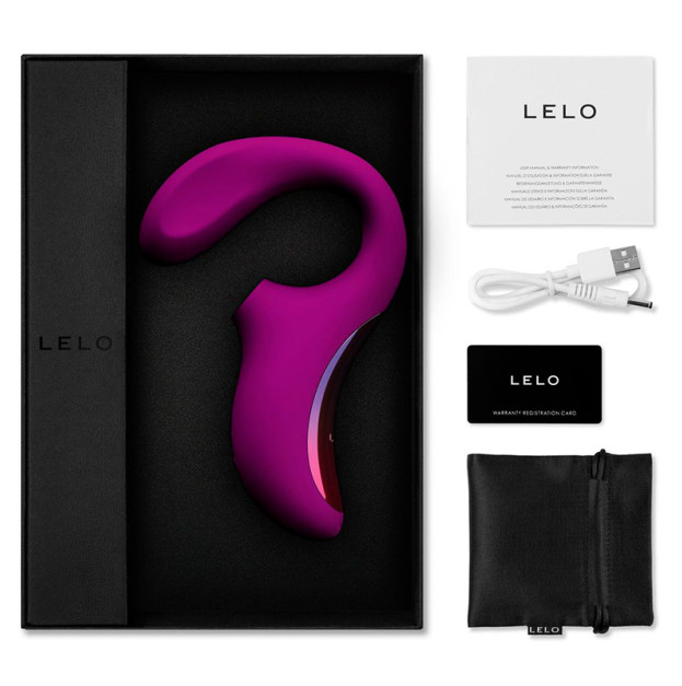 Вакуумний стимулятор клітора та точки G LELO Enigma Deep Rose