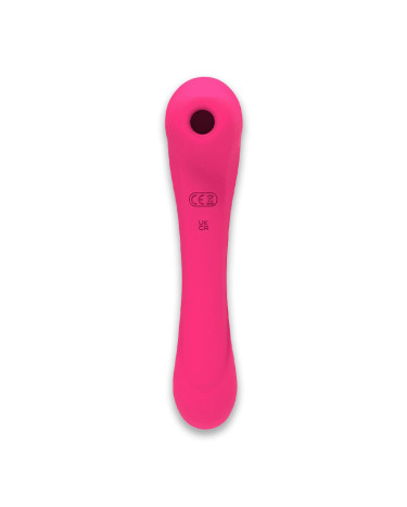Вібратор та вакуумний кліторальний стимулятор Alive New Midnight Quiver Magenta Pink