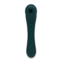 Вібратор та вакуумний кліторальний стимулятор Alive New Midnight Quiver Teal
