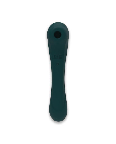 Вібратор та вакуумний кліторальний стимулятор Alive New Midnight Quiver Teal