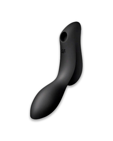 Вакуумный клиторальный стимулятор Satisfyer Curvy Trinity 2 Black