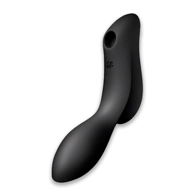Вакуумный клиторальный стимулятор Satisfyer Curvy Trinity 2 Black