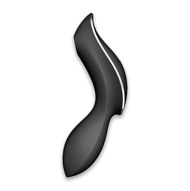 Вакуумный клиторальный стимулятор Satisfyer Curvy Trinity 2 Black