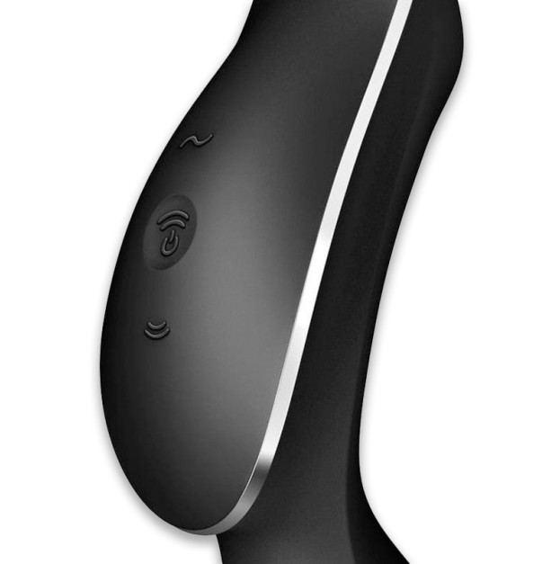 Вакуумный клиторальный стимулятор Satisfyer Curvy Trinity 2 Black