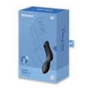 Вакуумний кліторальний стимулятор Satisfyer Curvy Trinity 2 Black