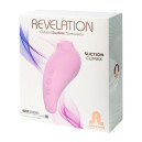 Вакуумний стимулятор для клітора Adrien Lastic Revelation Pink
