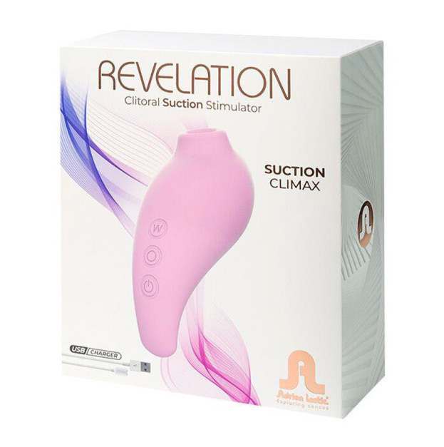 Adrien Lastic Revelation Pink Vacuum Clitoral Stimulator