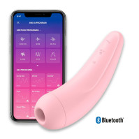 Вакуумний кліторальний стимулятор Satisfyer Curvy 2+ Pink