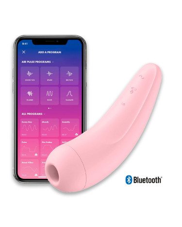 Вакуумний кліторальний стимулятор Satisfyer Curvy 2+ Pink