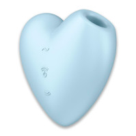 Вакуумний стимулятор Satisfyer Cutie Heart Blue