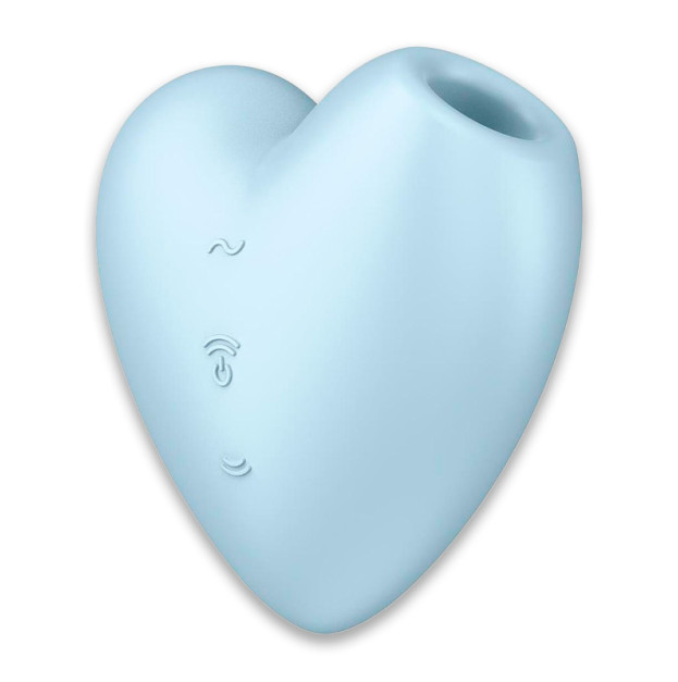 Вакуумний стимулятор Satisfyer Cutie Heart Blue