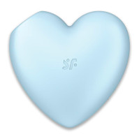 Вакуумний стимулятор Satisfyer Cutie Heart Blue