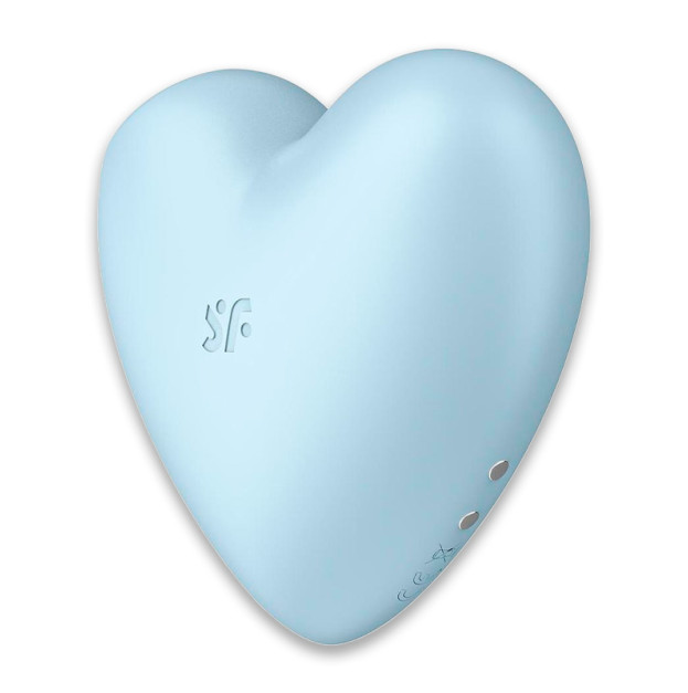 Вакуумний стимулятор Satisfyer Cutie Heart Blue