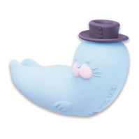 Вакуумний вібратор CuteVibe Franky Blue