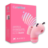Вакуумний вібратор CuteVibe Beebe Pink