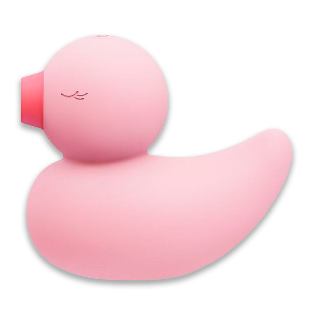Вакуумний вібратор CuteVibe Ducky Pink