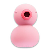 Вакуумний вібратор CuteVibe Ducky Pink