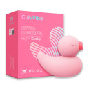 Вакуумний вібратор CuteVibe Ducky Pink