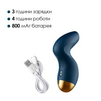 Вакуумний стимулятор Svakom Pulse Pure Navy Blue