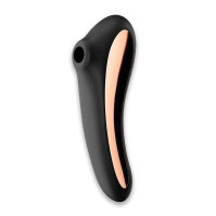 Вакуумний вібратор Satisfyer Dual Kiss Black