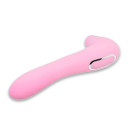 Вакуумный стимулятор с вибрацией Wooomy Smoooch Pink Clitoral