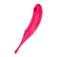 Вакуумный стимулятор Satisfyer Twirling Pro Red