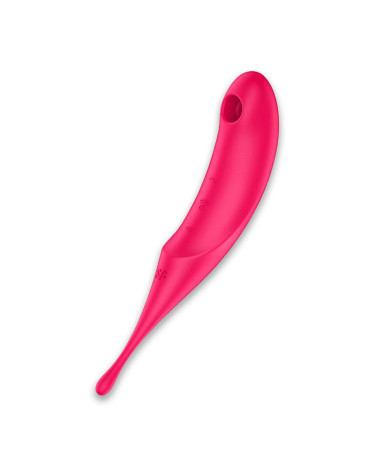 Вакуумный стимулятор Satisfyer Twirling Pro Red
