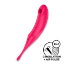 Вакуумний стимулятор Satisfyer Twirling Pro Red