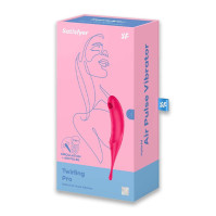 Вакуумный стимулятор Satisfyer Twirling Pro Red
