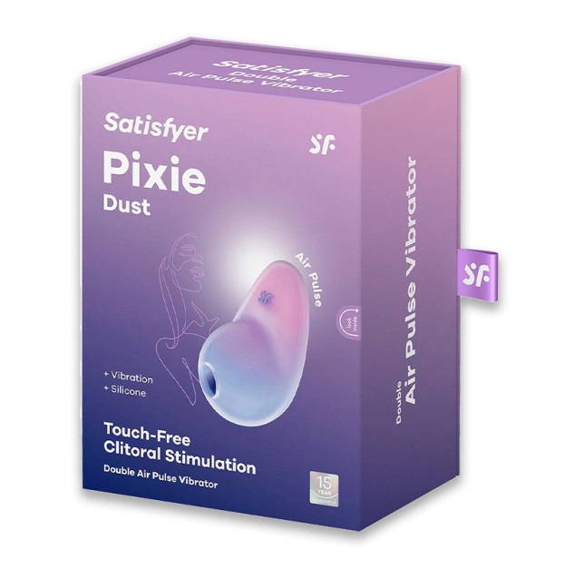 Вакуумний стимулятор Satisfyer Pixie Dust Violet Pink