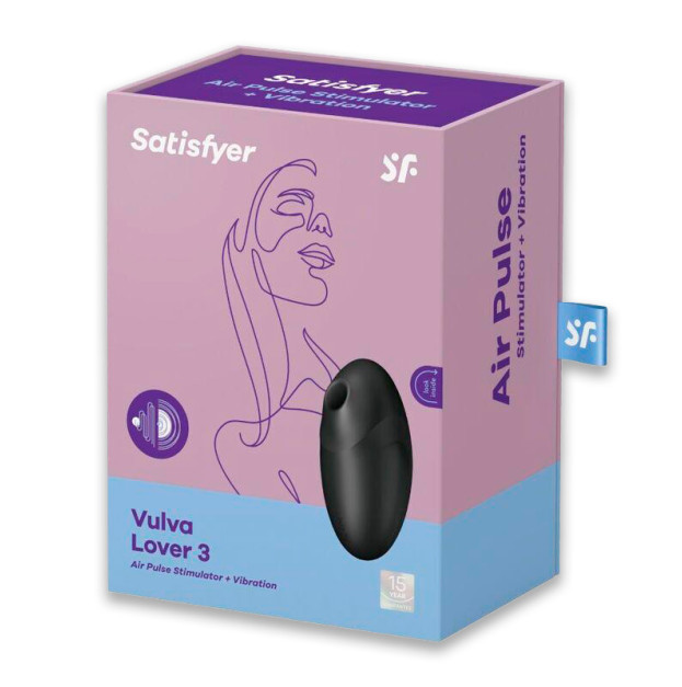 Вакуумный стимулятор Satisfyer Vulva Lover 3 Black