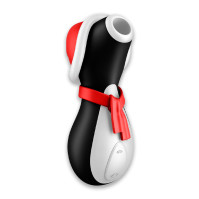 Вакуумный клиторальный стимулятор Satisfyer Penguin Holiday Edition