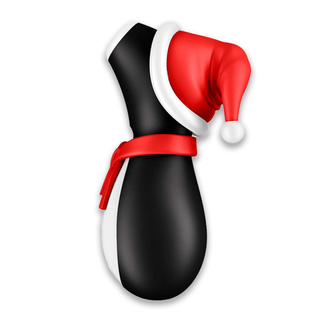 Вакуумный клиторальный стимулятор Satisfyer Penguin Holiday Edition