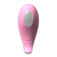 Вакуумный стимулятор с подключением к приложению Adrien Lastic Revelation Pink APP
