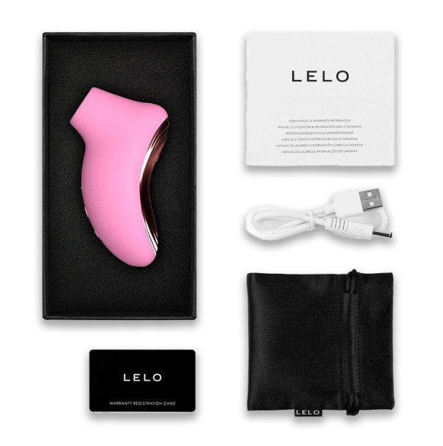 Звуковий стимулятор клітора LELO SONA 2 Travel Pink