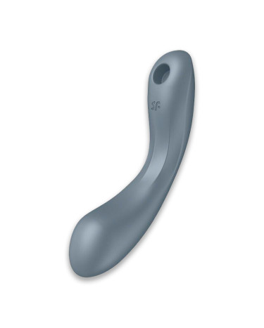 Вакуумний вібратор Satisfyer Curvy Trinity 1 Bluegrey