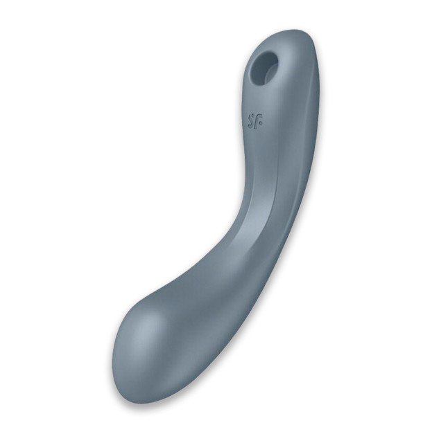 Вакуумний вібратор Satisfyer Curvy Trinity 1 Bluegrey