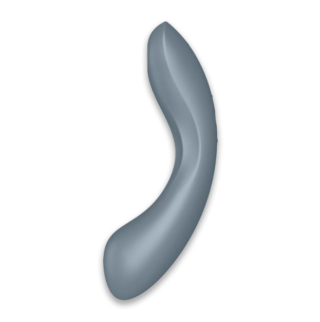 Вакуумний вібратор Satisfyer Curvy Trinity 1 Bluegrey