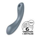 Вакуумний вібратор Satisfyer Curvy Trinity 1 Bluegrey