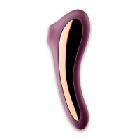 Вакуумний вібратор Satisfyer Dual Kiss Wine Red
