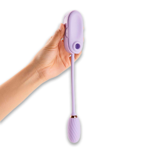 Вакуумний кліторальний стимулятор Otouch Louis Vibrate Purple