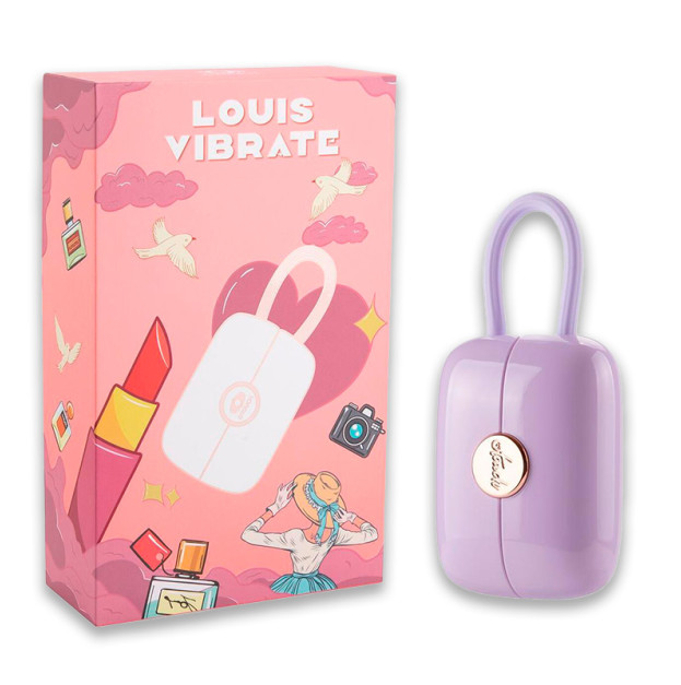 Вакуумний кліторальний стимулятор Otouch Louis Vibrate Purple