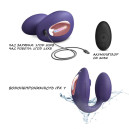 Віброяйце з вакуумною кліторальною стимуляцією Love To Love Wonderlover MIDNIGHT INDIGO