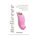 Вакуумний кліторальний стимулятор  Love To Love BELIEVER PINK PASSION